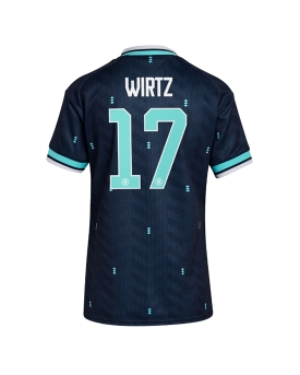 Billige Fotballdrakt Tyskland Florian Wirtz #17 Replika Bortedrakt Dame VM 2026 Kortermet Billige Fotballdrakt Tyskland Florian Wirtz #17 Replika Bortedrakt Dame VM 2026 Kortermet